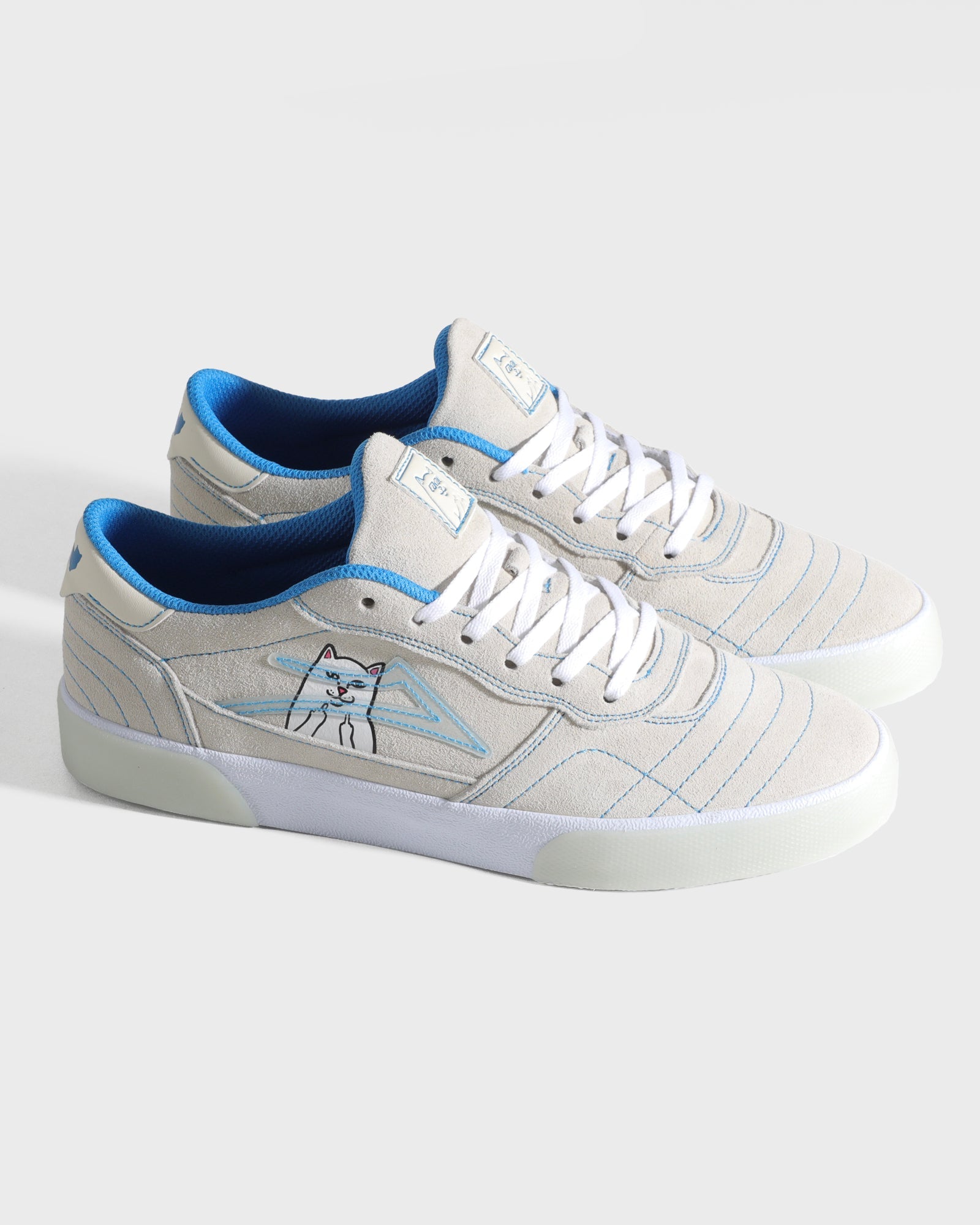 lakai-cambridge-skate-schuh-lakai-x-ripndip-lord-nermal-grey image 2
