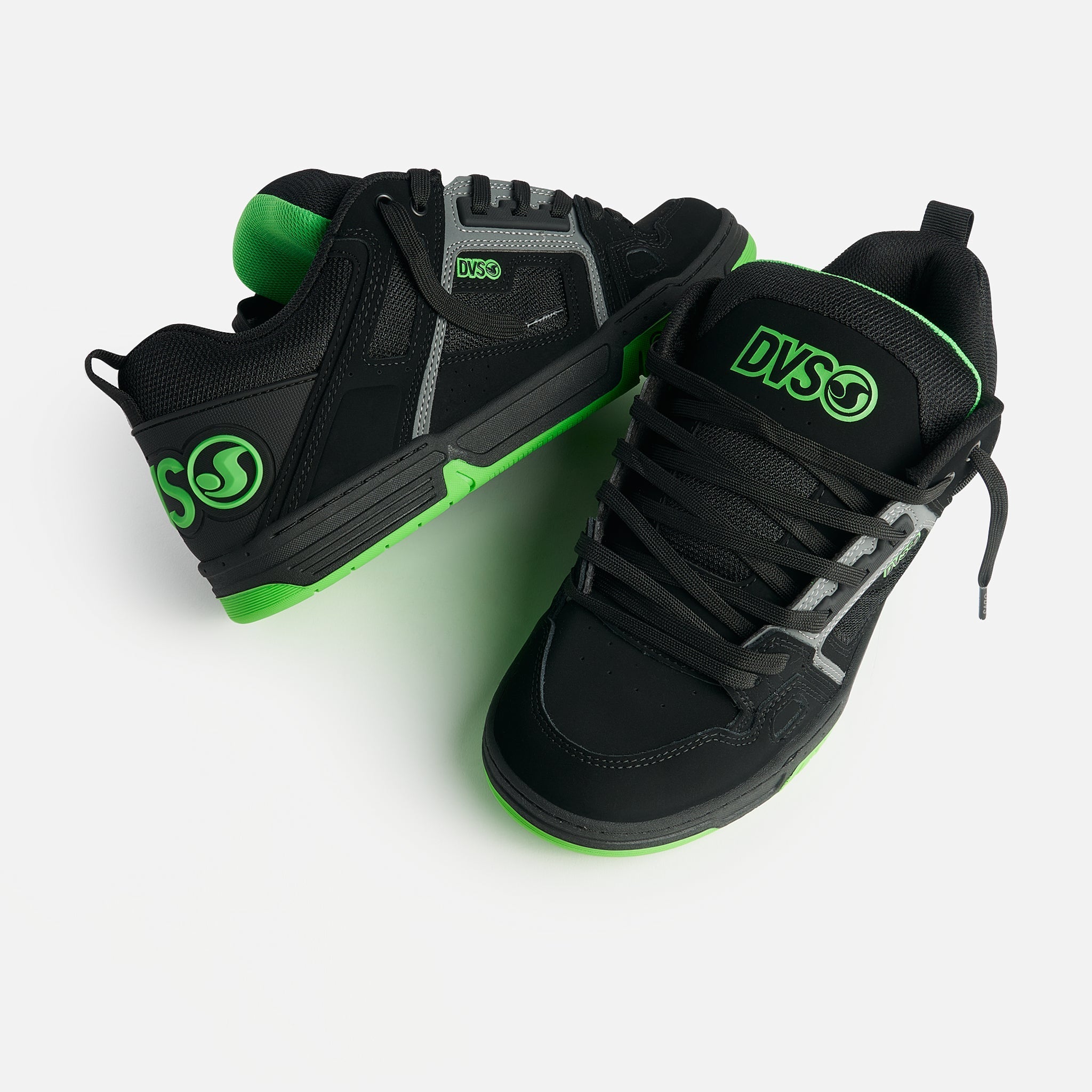 dvs-comanche-skate-schuh-herren-schwarz-grau image 4