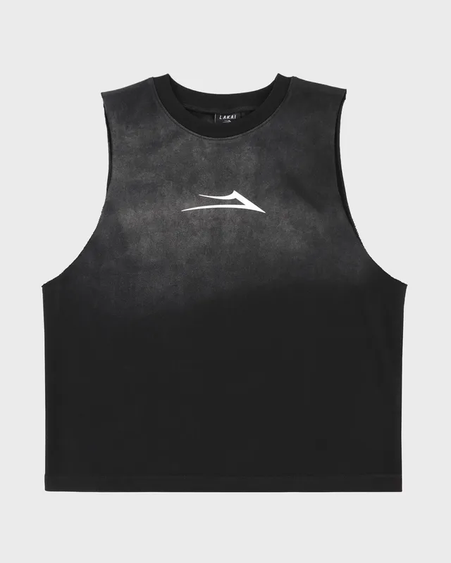 lakai-flare-cutoff-tank-shirt-black image 1