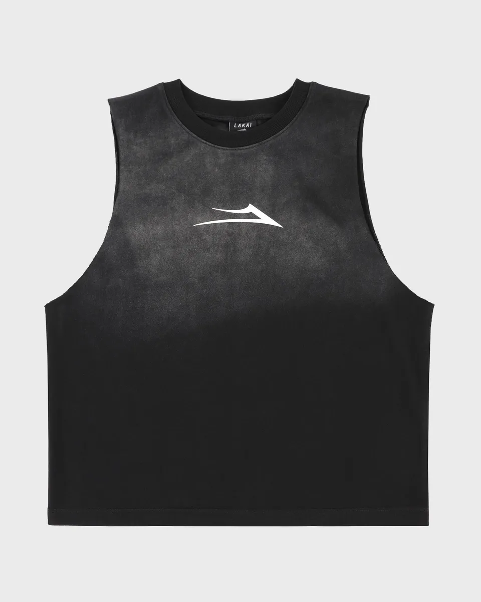 lakai-flare-cutoff-tank-shirt-black image 1
