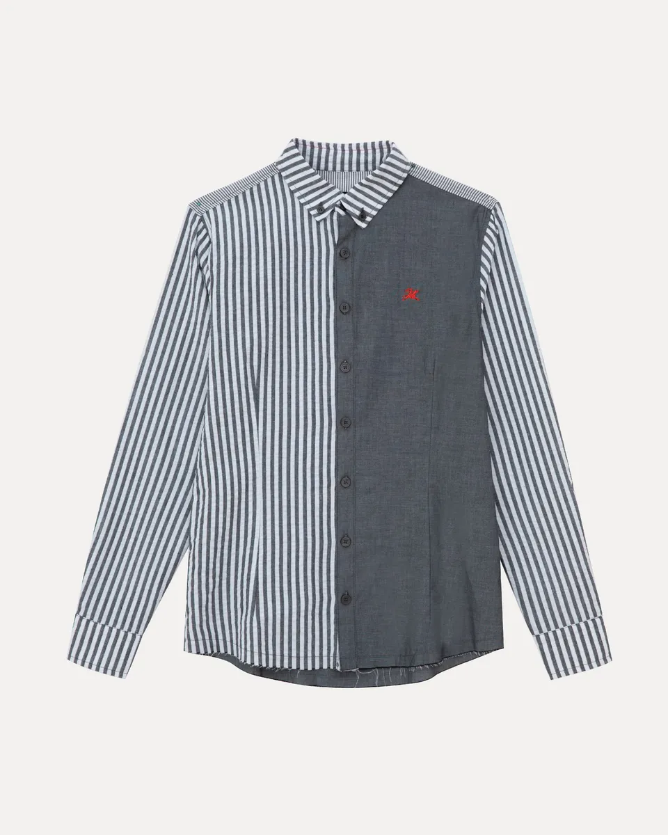 lakai-longsleeve-button-down-hemd-mixed-greys image 1