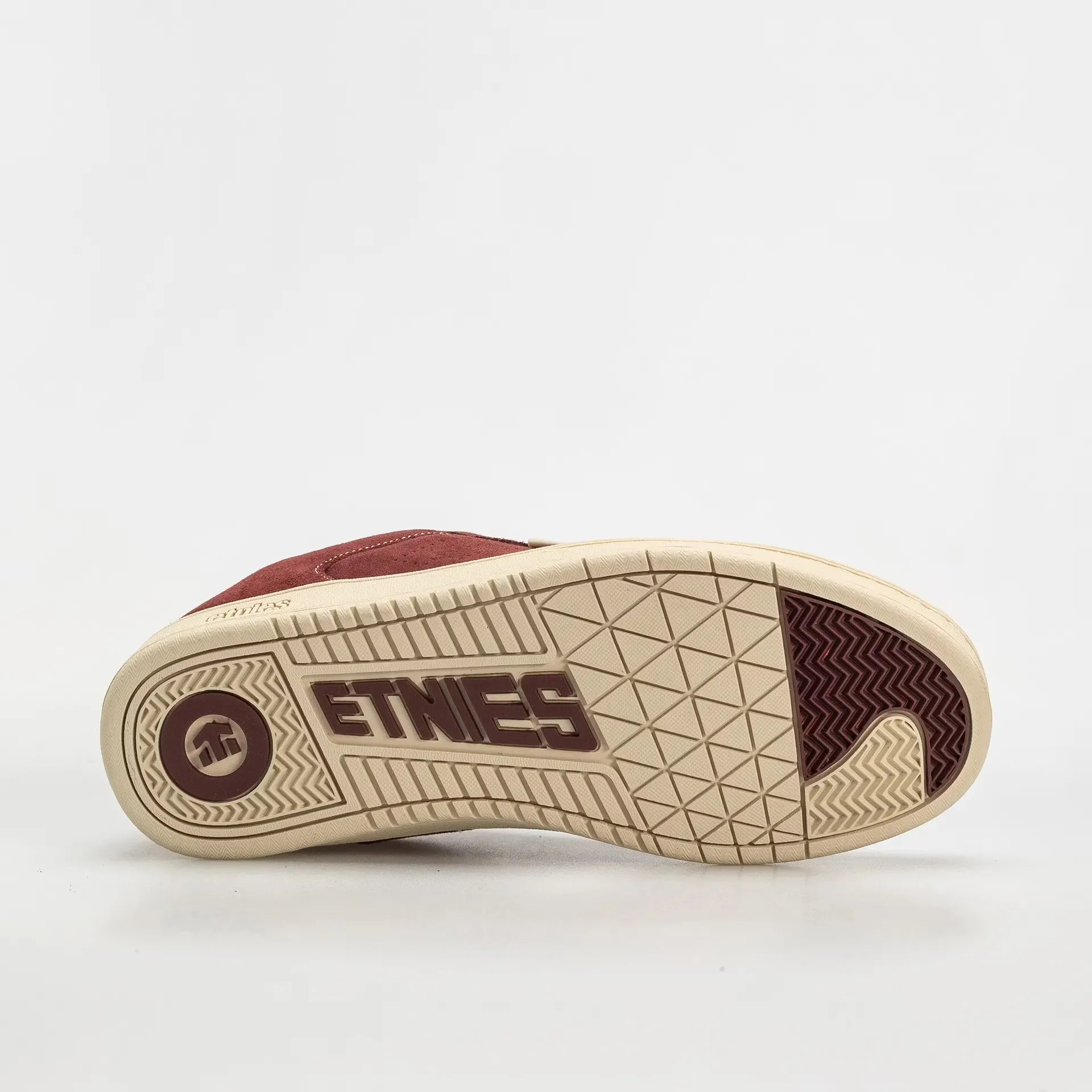 etnies-scam-skate-schuh-burgundy-tan image 5