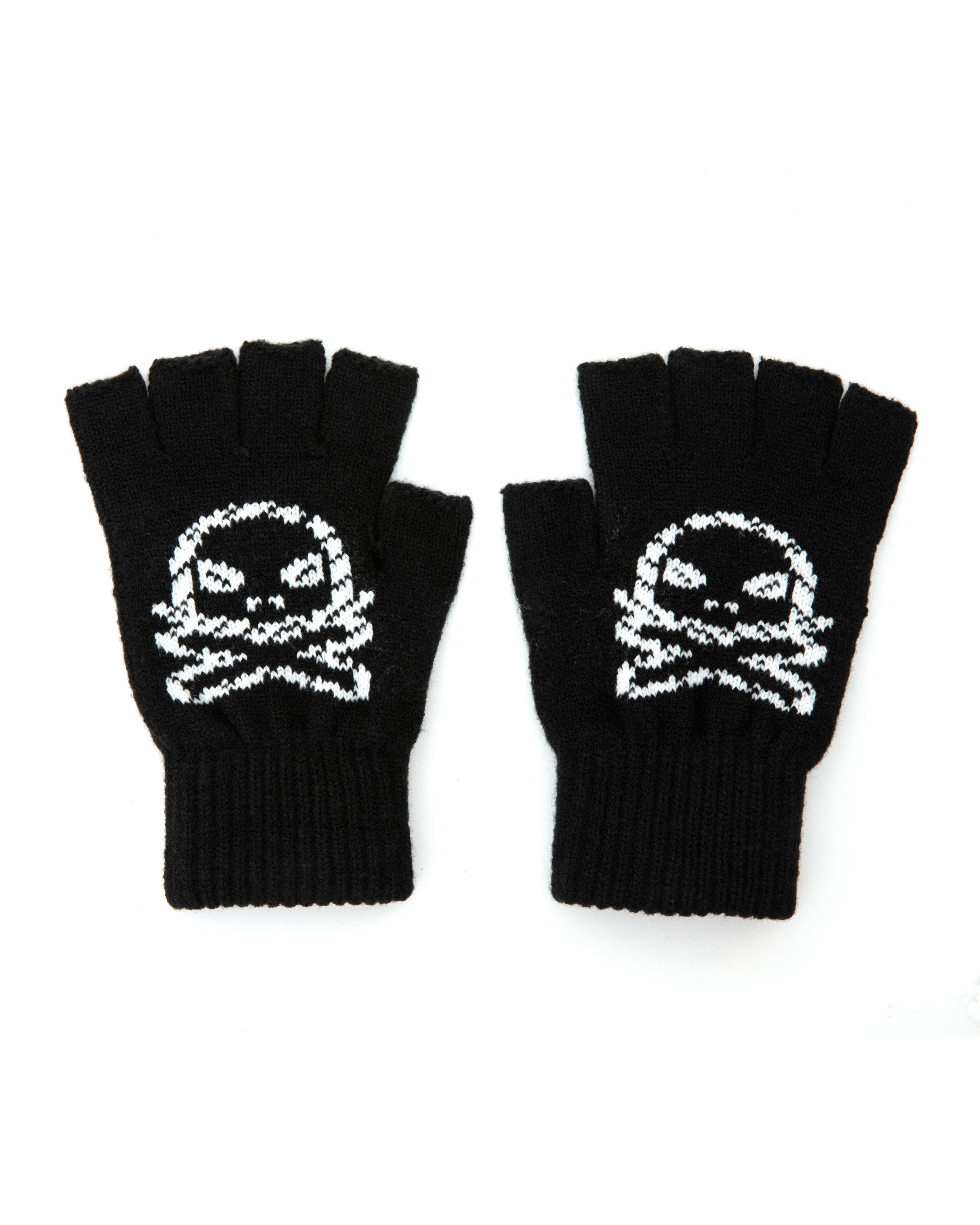 lakai-fingerless-jacquard-handschuhe-black image 2