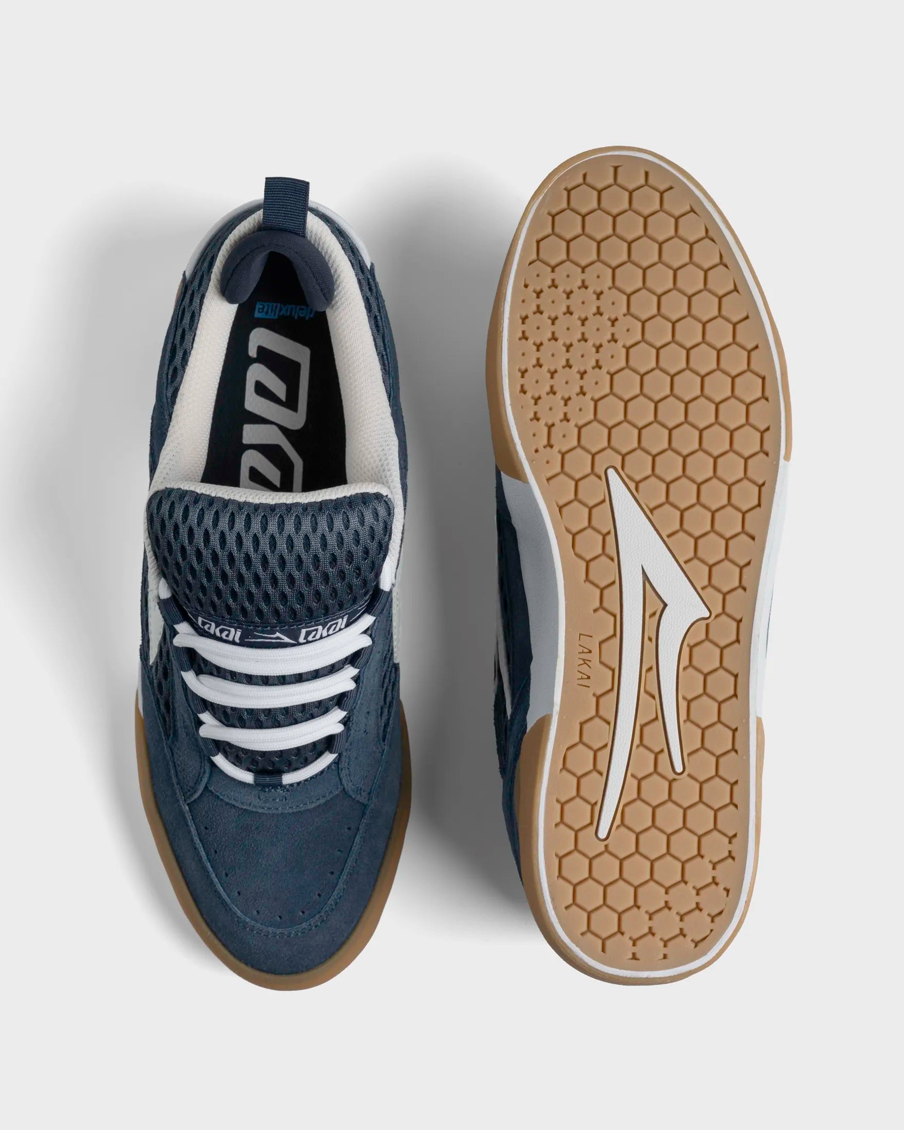 lakai-aran-skate-schuhe-navy-suede-white-gum image 3
