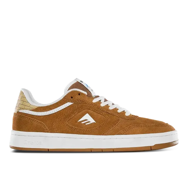 emerica-ksl-iii-skate-schuh-brown-tan-herren image 1