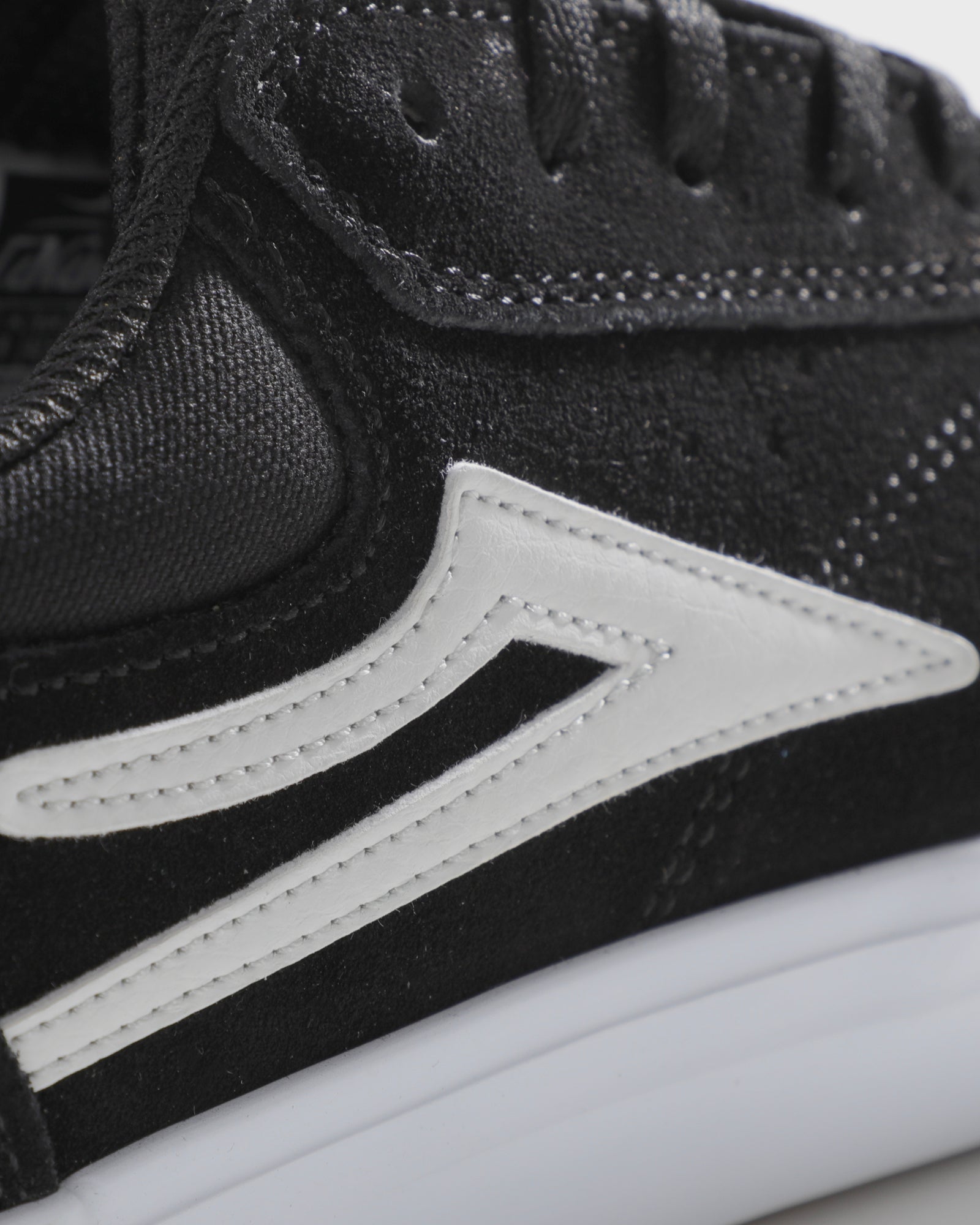 lakai-griffin-skate-schuh-black-suede image 4