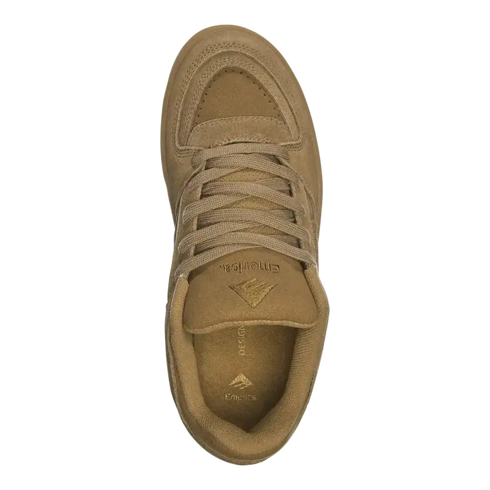 emerica-mute-skate-schuh-brown-gum image 2