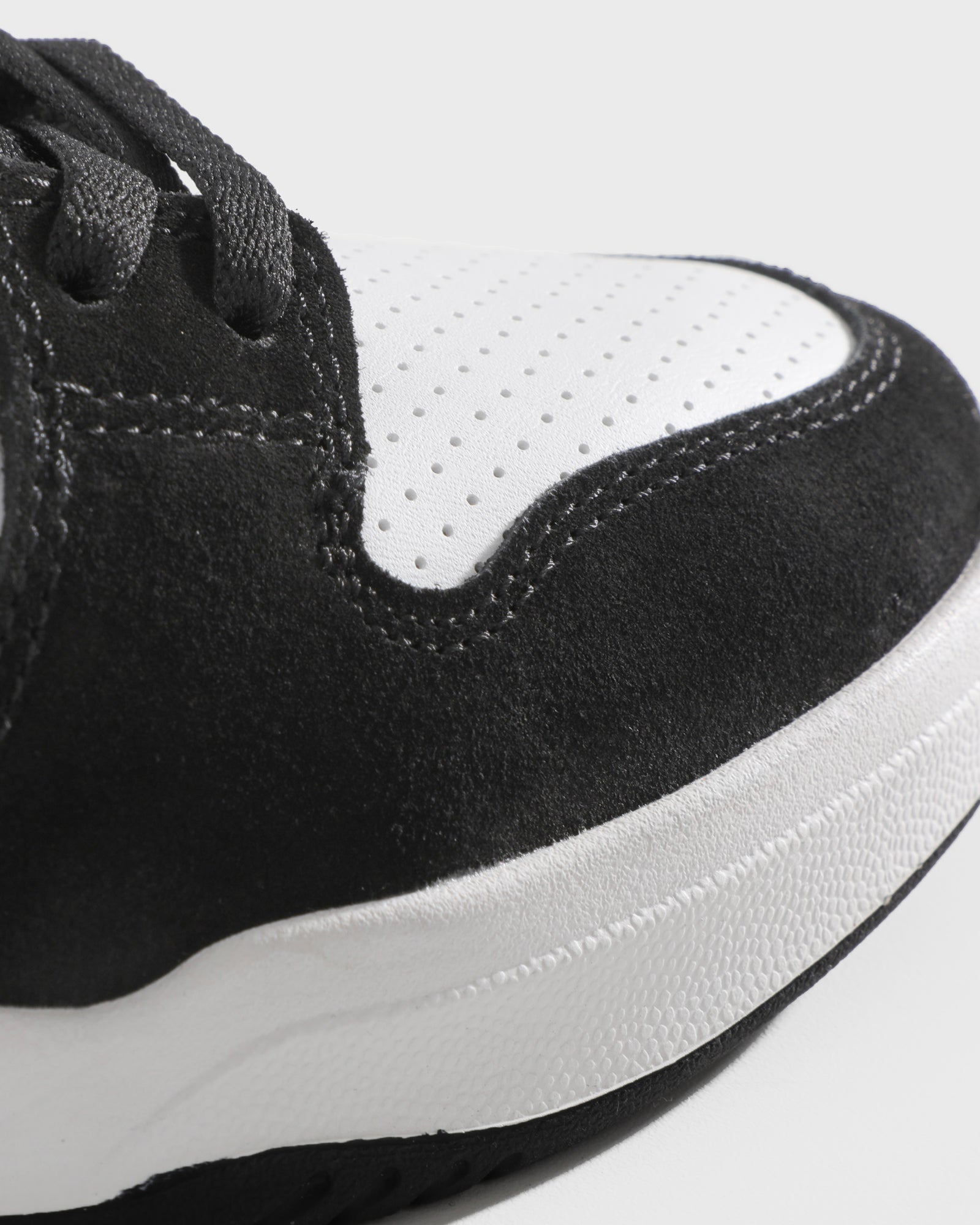 lakai-telford-low-skate-schuh-black-white-leather image 4