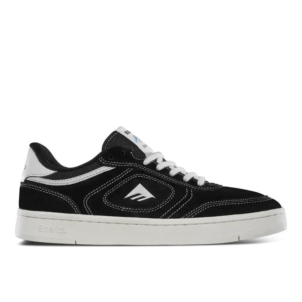 emerica-ksl-iii-skate-schuh-black-white-white-core-exclusive image 1