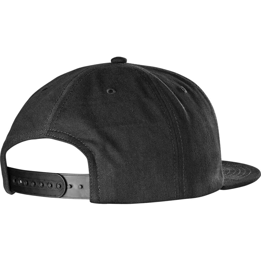 etnies-wordmark-embroidery-snapback-cap-black image 2