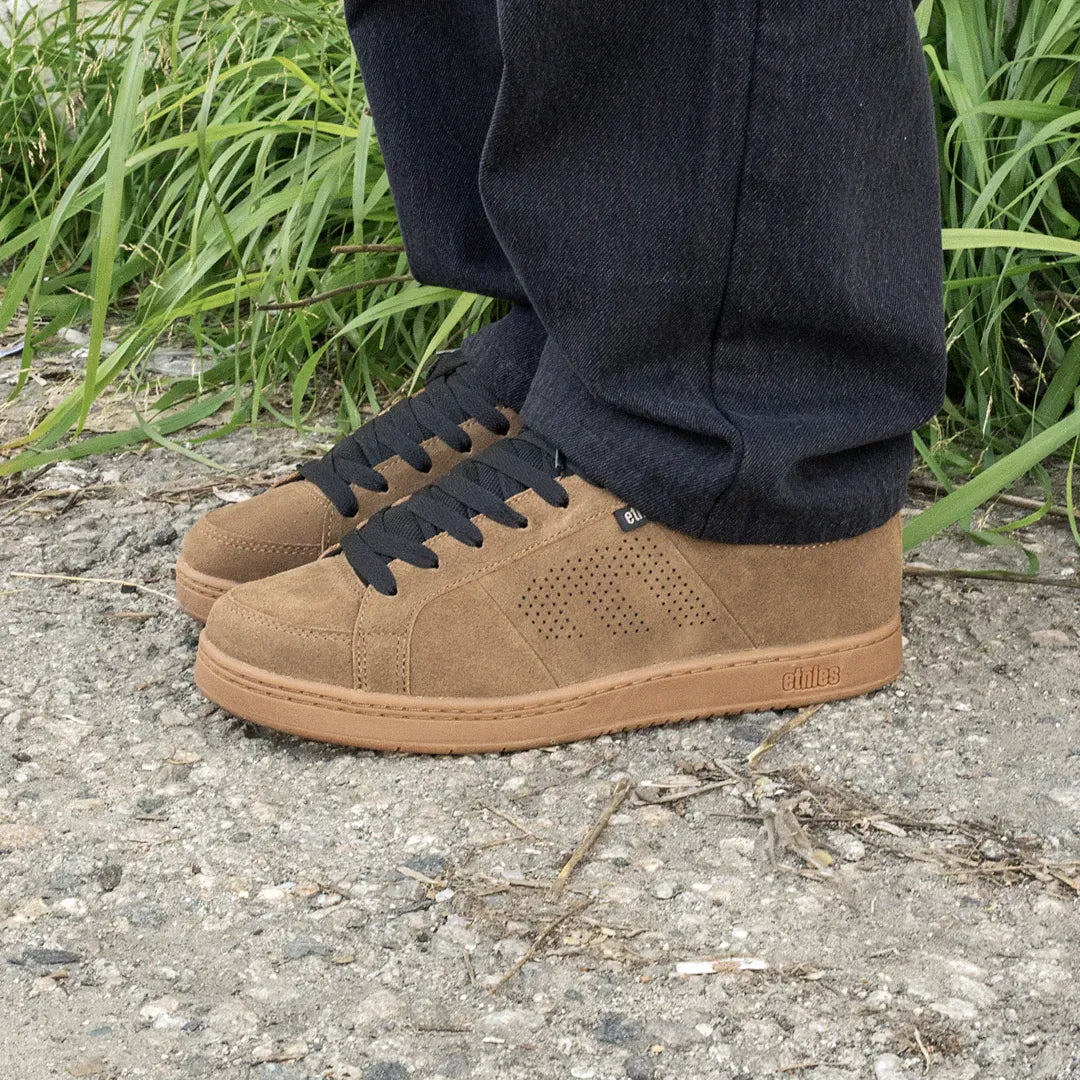 etnies-kingpin-skate-schuh-brown-tan-black image 6