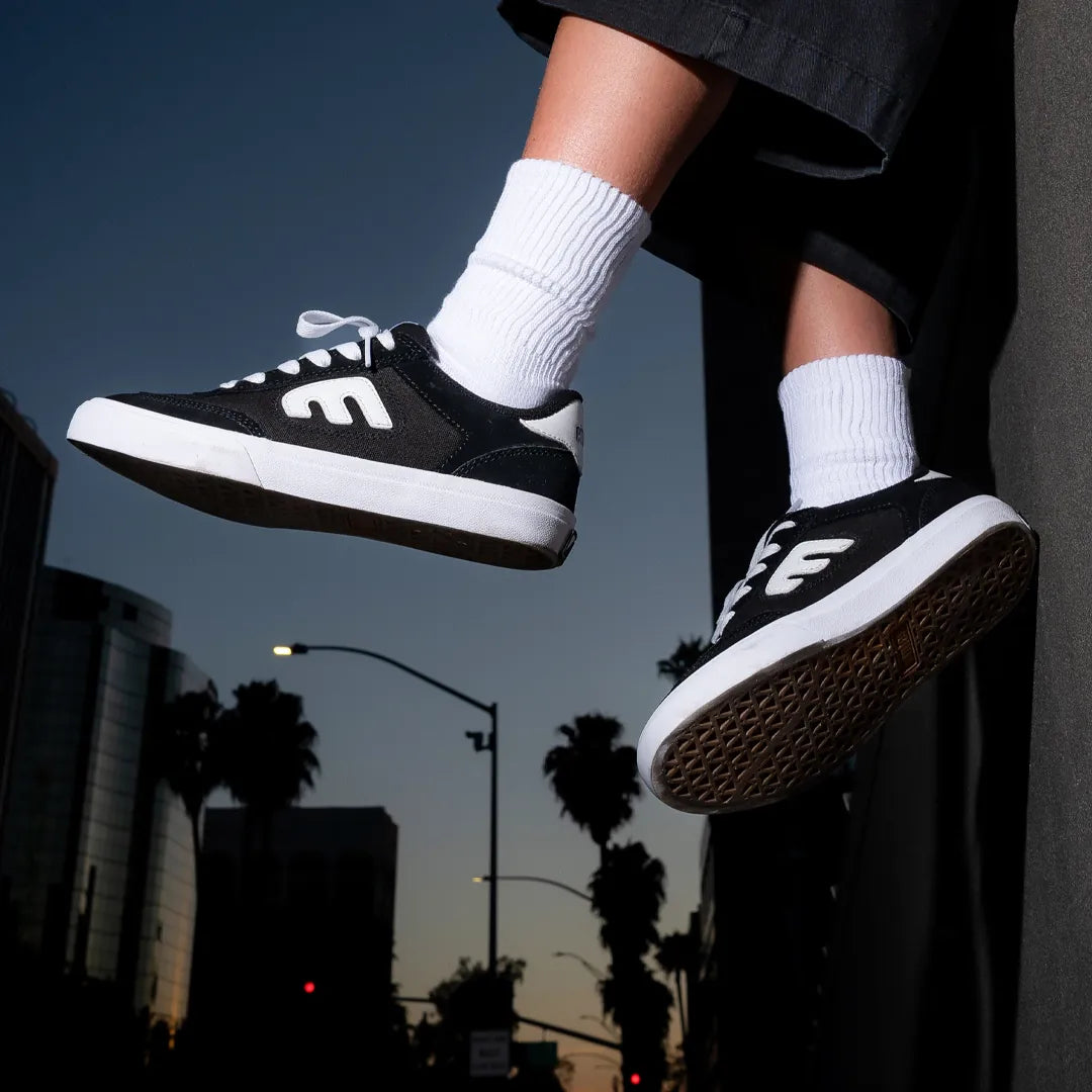 etnies-locut-vulc-black-white-skate-schuh image 2