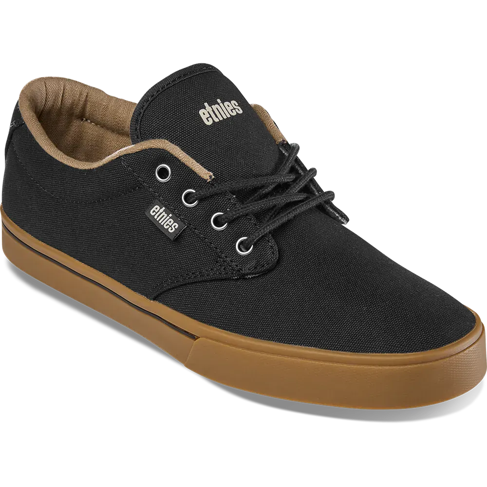 etnies-jameson-2-eco-low-top-skate-schuh-black-silver-gum image 3