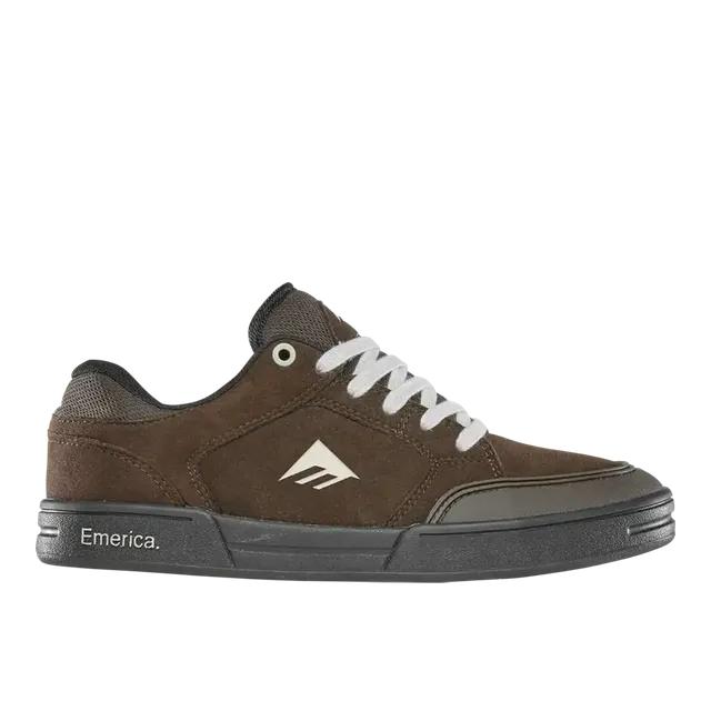 emerica-heritic-skate-schuhe-brown-black-tan image 1