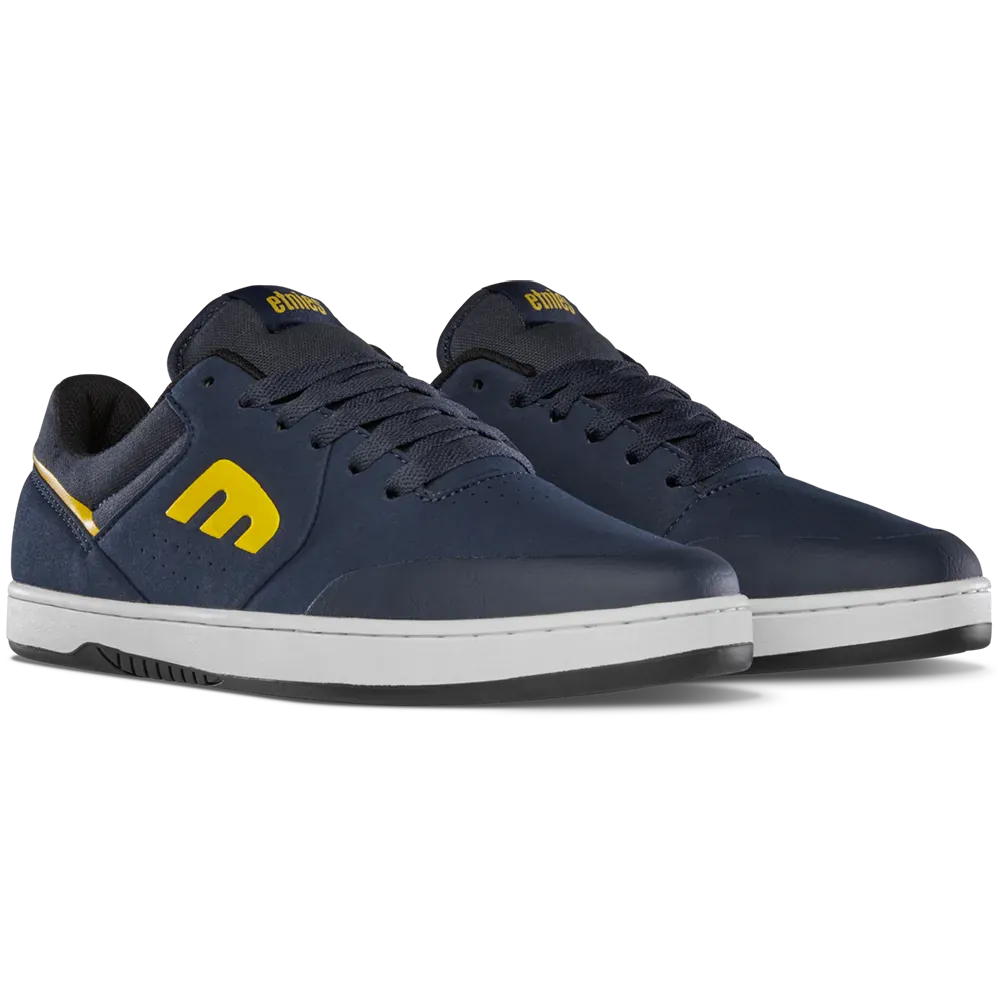 etnies-marana-michelin-skate-schuh-navy-yellow image 5