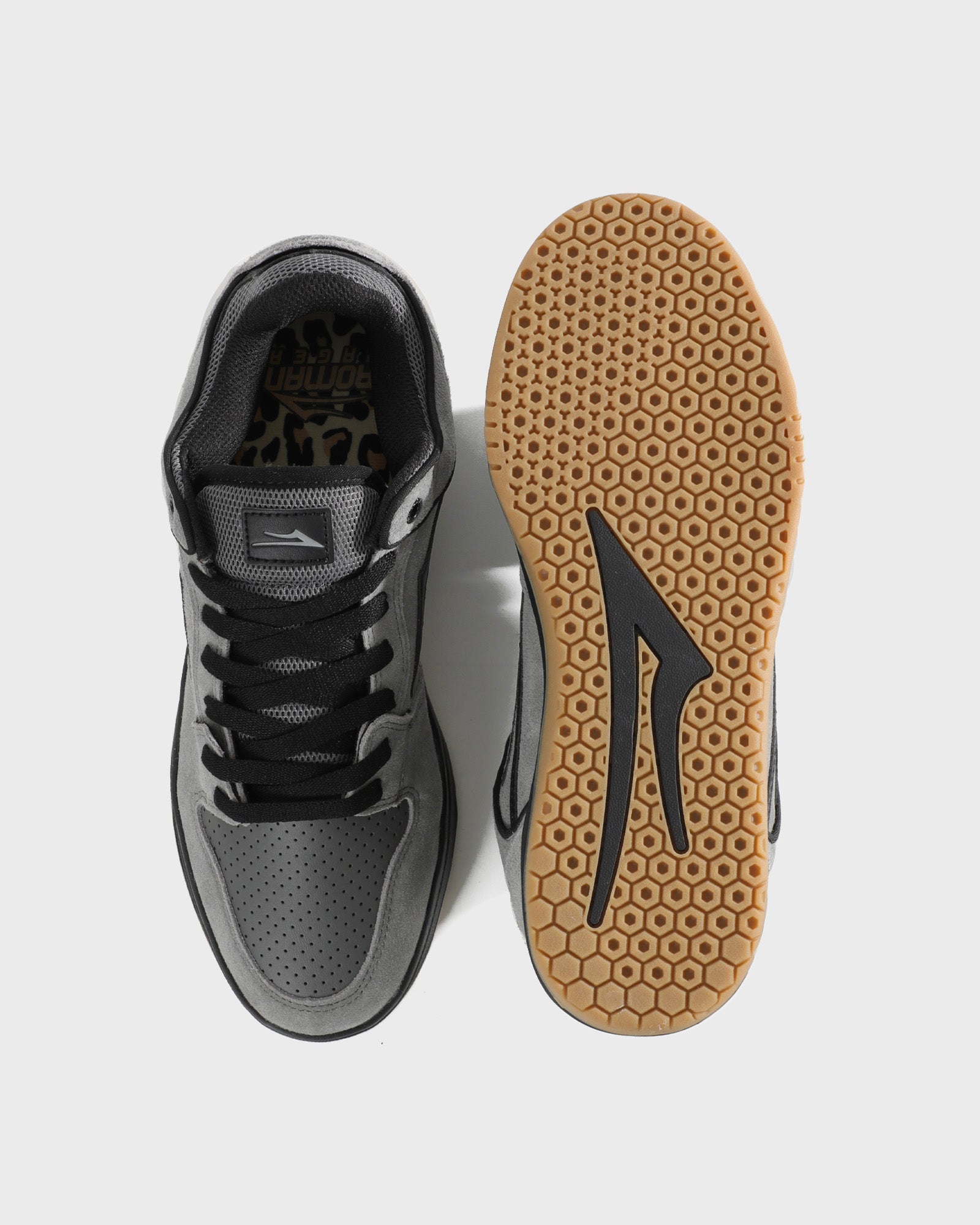 lakai-telford-low-roman-hager-wild-dove-pewter-skateschuh image 4