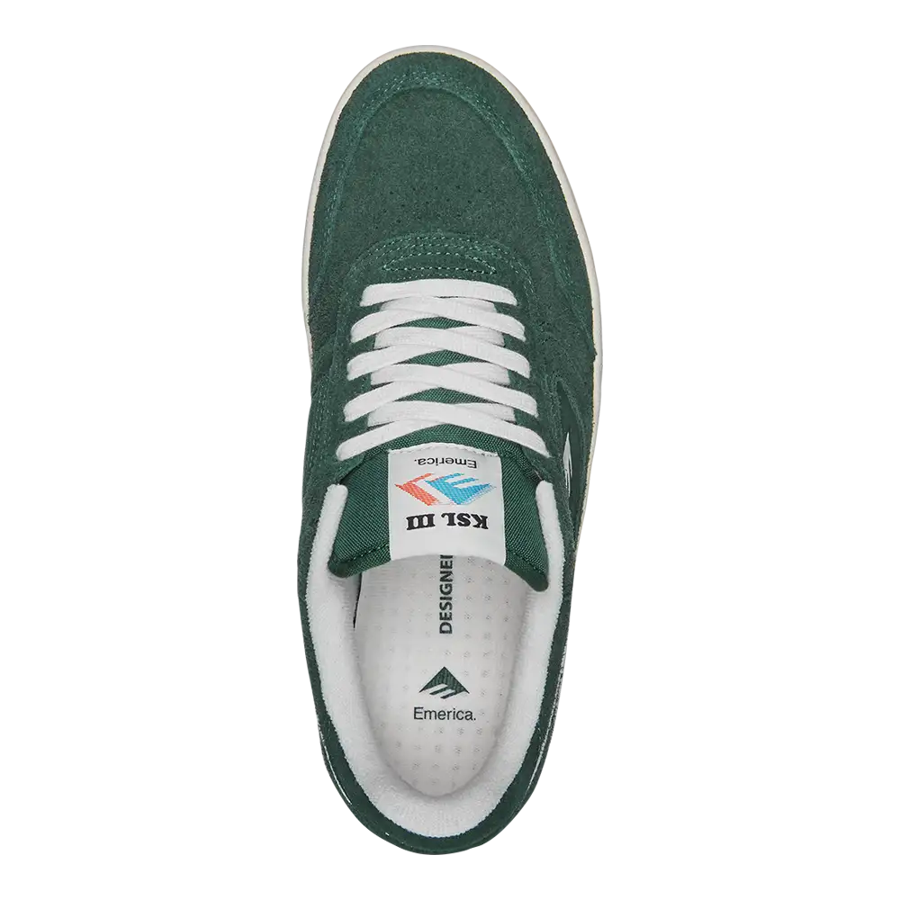 emerica-ksl-iii-skate-schuh-hunter-green-herren image 3