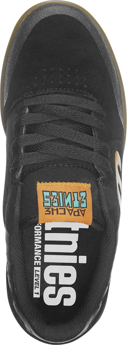 etnies-marana-kids-x-apache-skateschuh-black-gum image 3