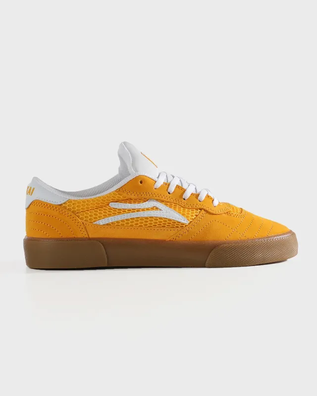 lakai-cambridge-skate-schuh-gold-gum-suede image 1