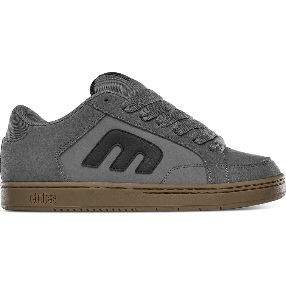 etnies-kingpin-2k-skate-schuhe-grey-black-gum image 1