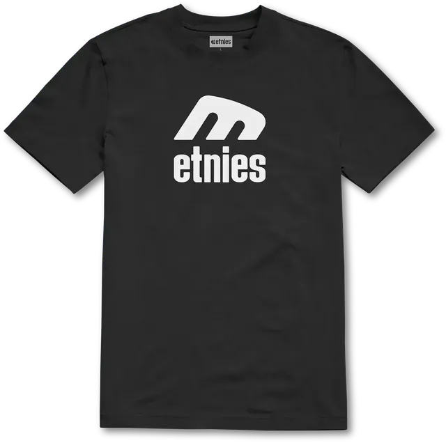 etnies-icon-e-tee-t-shirt-black-white image 1