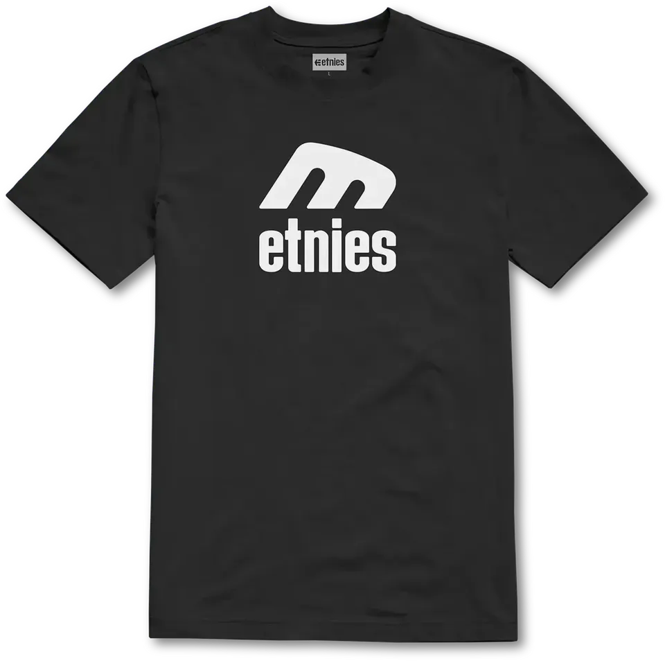 etnies-icon-e-tee-t-shirt-black-white image 1