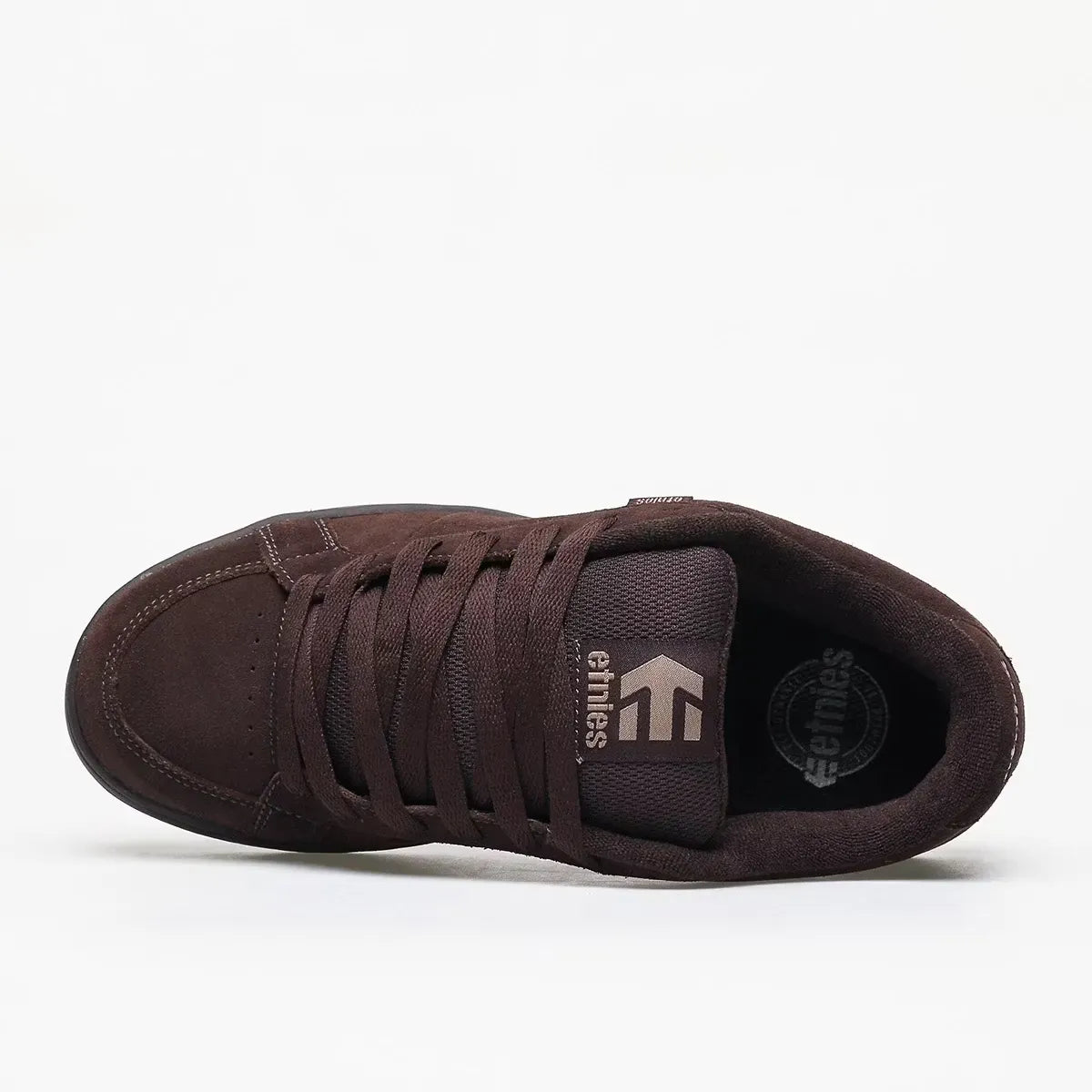 etnies-kingpin-skate-schuh-brown-black-tan image 4