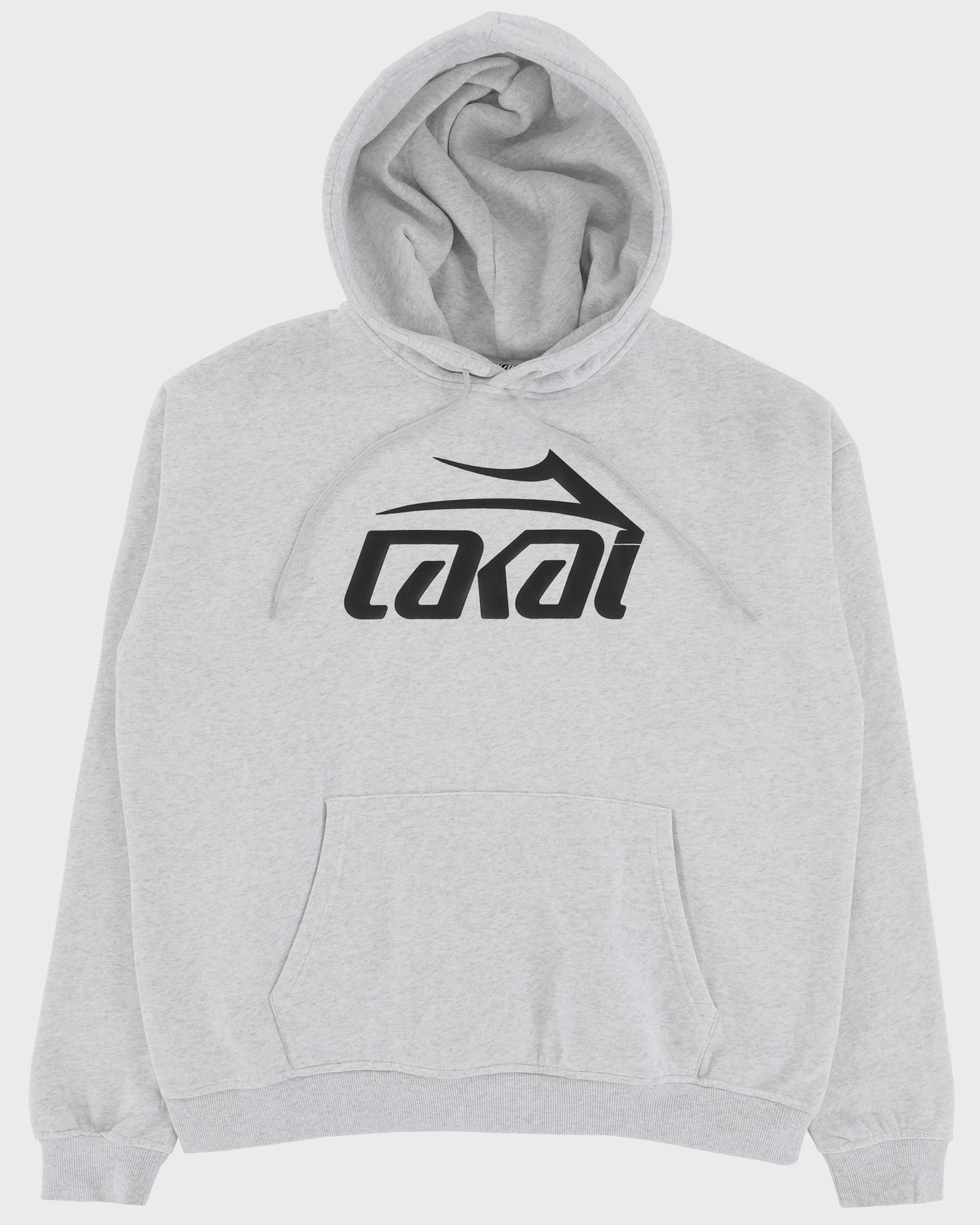 lakai-logo-pullover-hoodie-heather-grey image 1