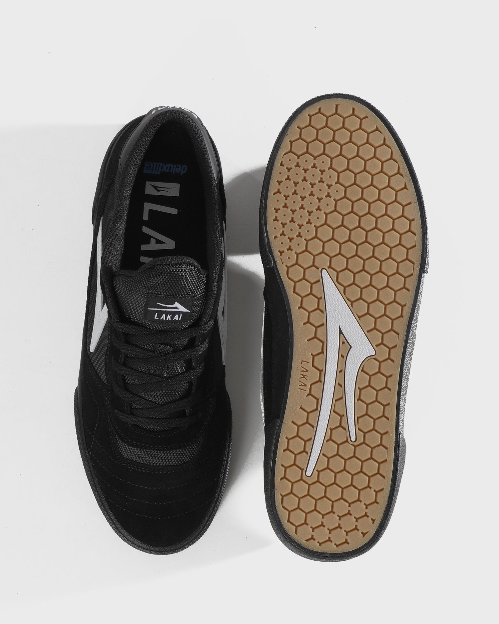 lakai-cambridge-skate-schuh-black-suede image 3
