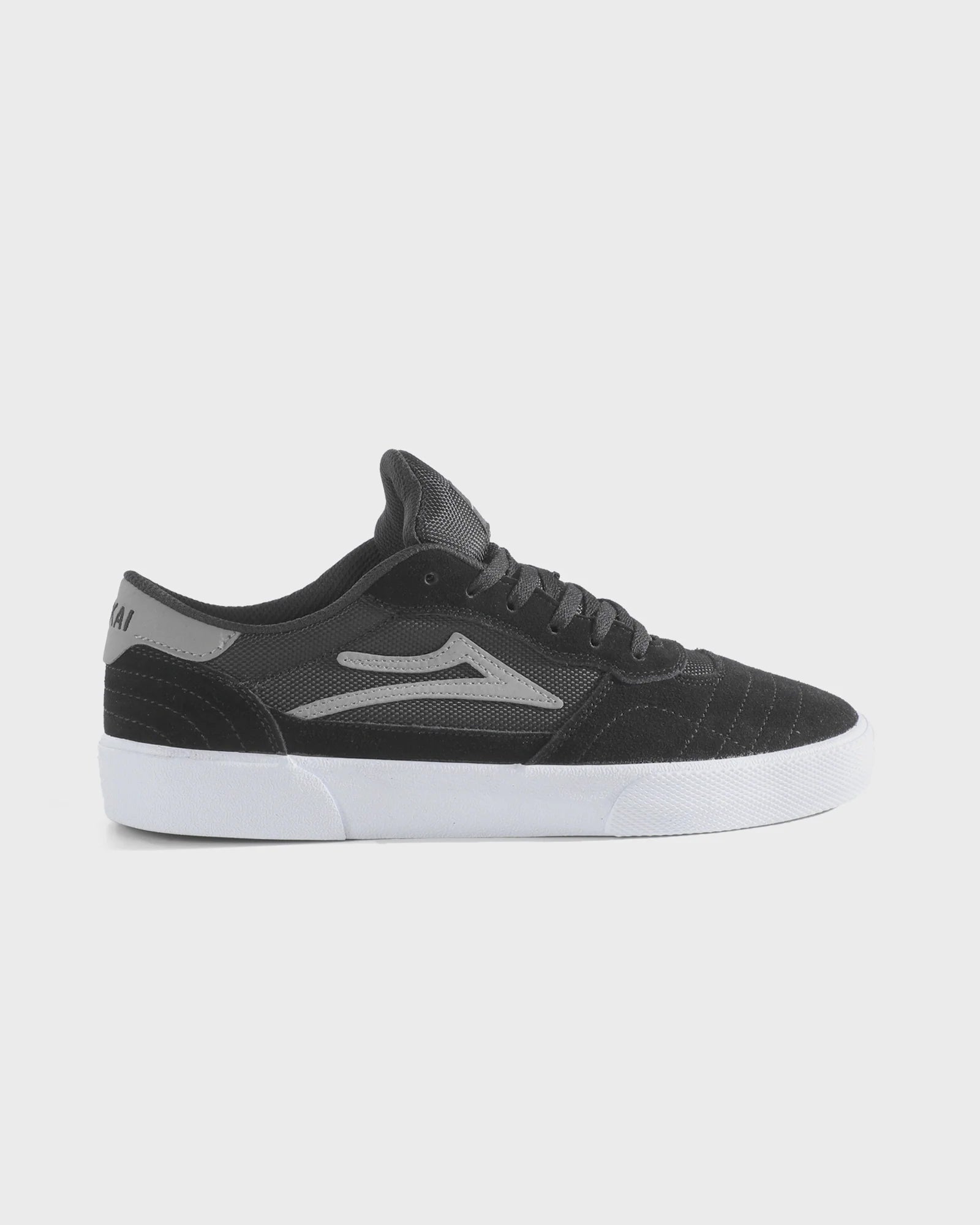 lakai-cambridge-skate-schuh-black-grey-suede image 1
