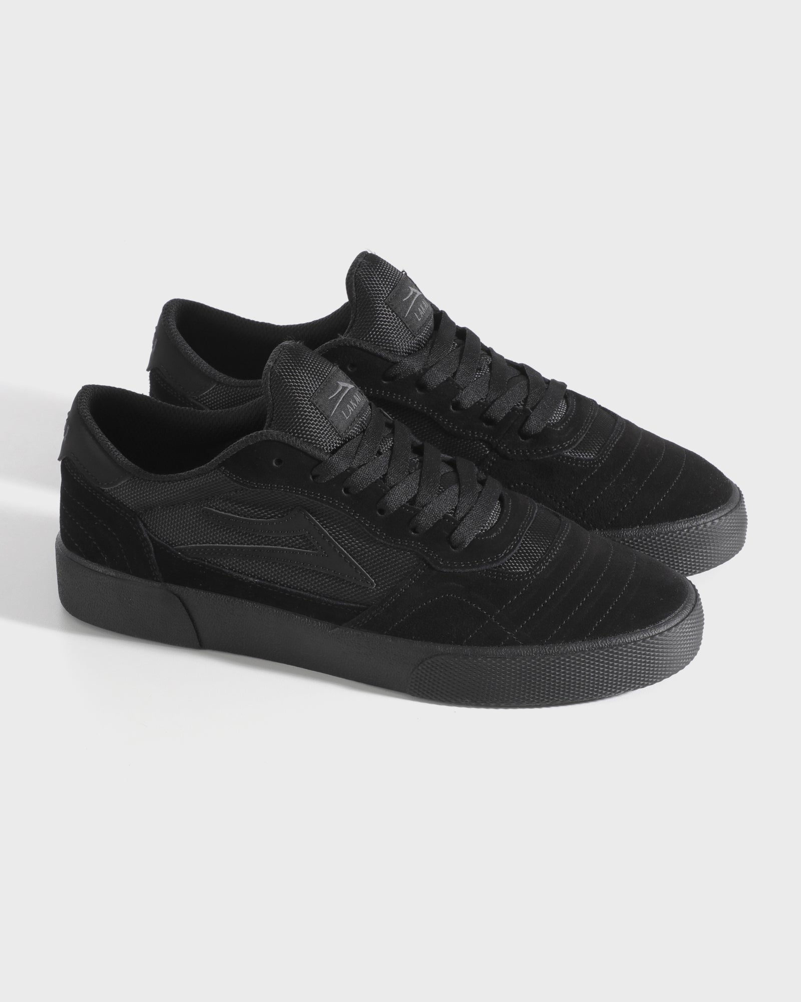 lakai-cambridge-skate-schuh-black-black-suede image 2