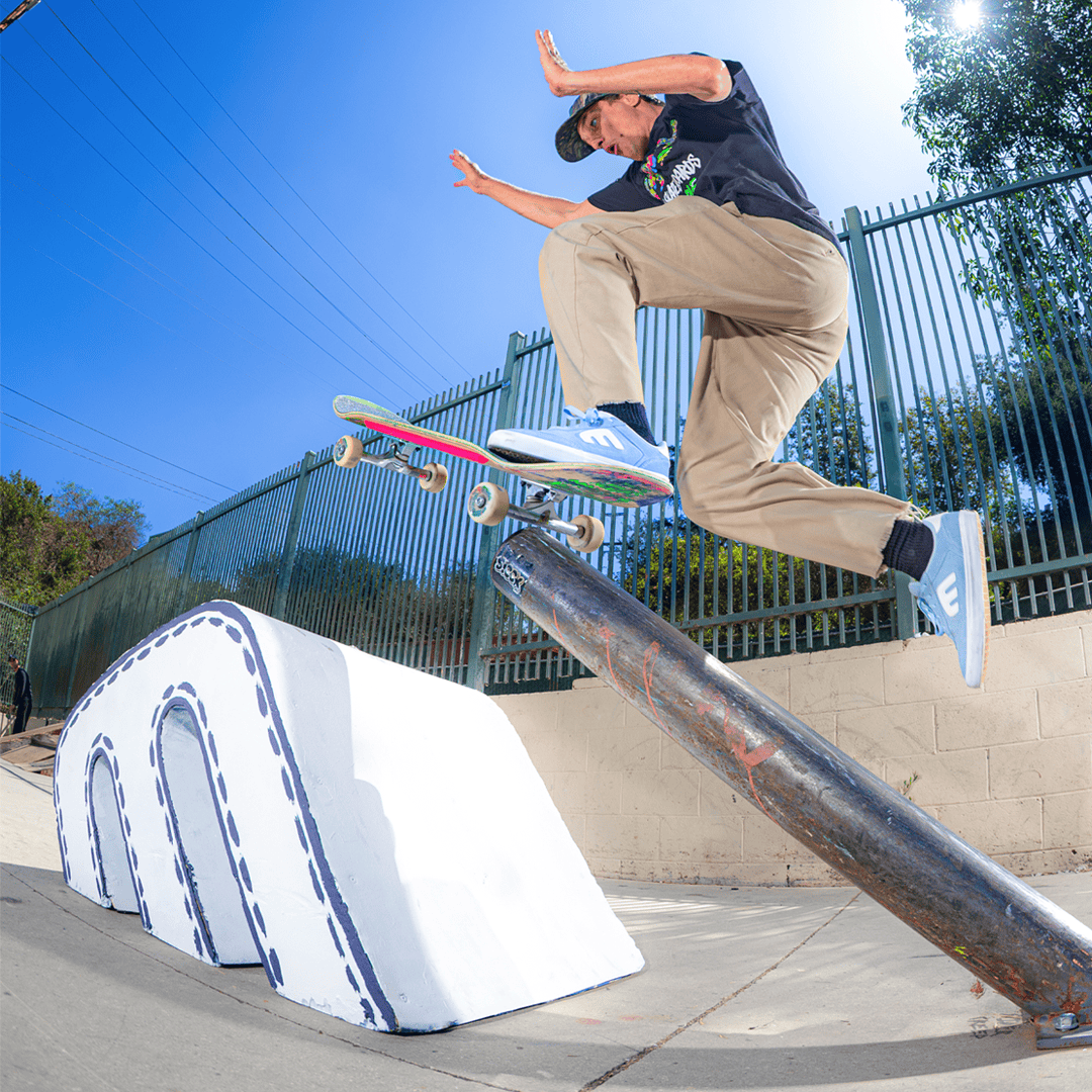 etnies-locut-vulc-x-fos-skate-schuhe-hellblau image 4