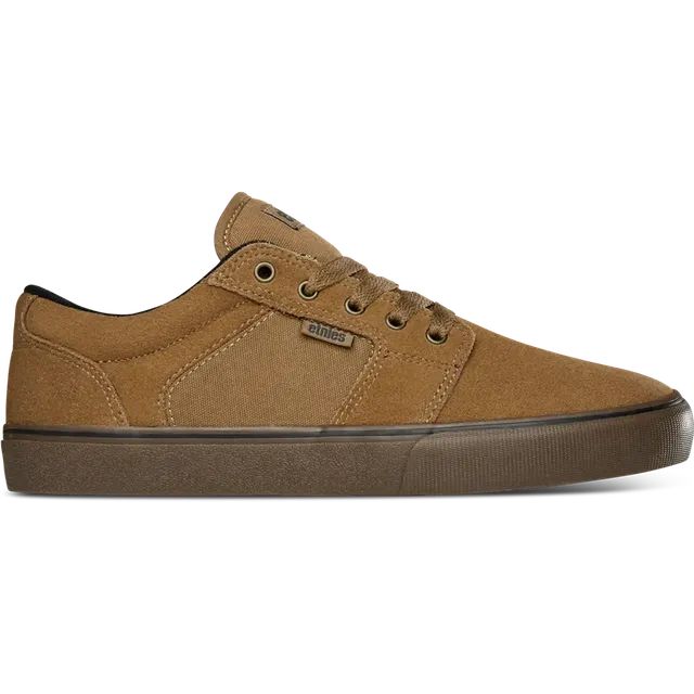 etnies-barge-ls-skate-schuh-low-top-brown-gum-brown-hemp image 1