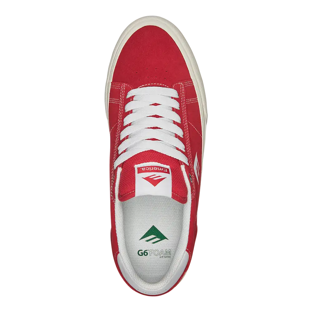 emerica-moca-skate-schuh-red-suede image 3