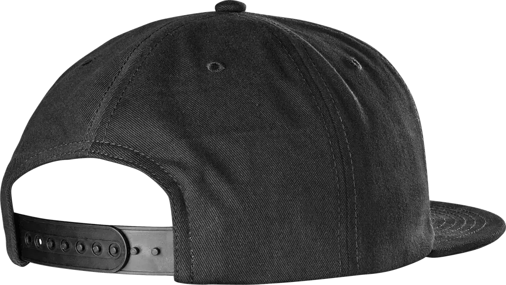 etnies-icon-embroidery-snapback-cap-black image 2