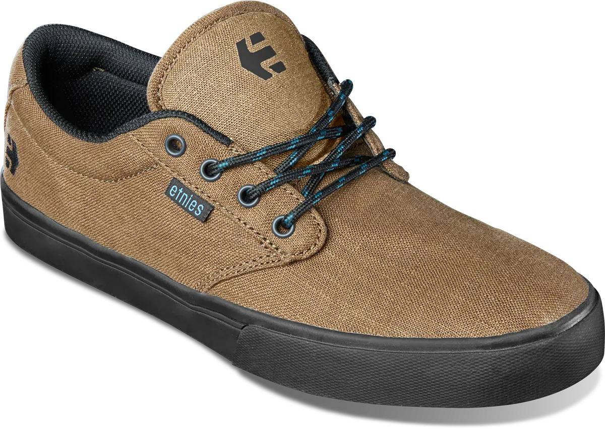 etnies-jameson-2-eco-skate-schuh-braun-schwarz-gum-hanf image 4