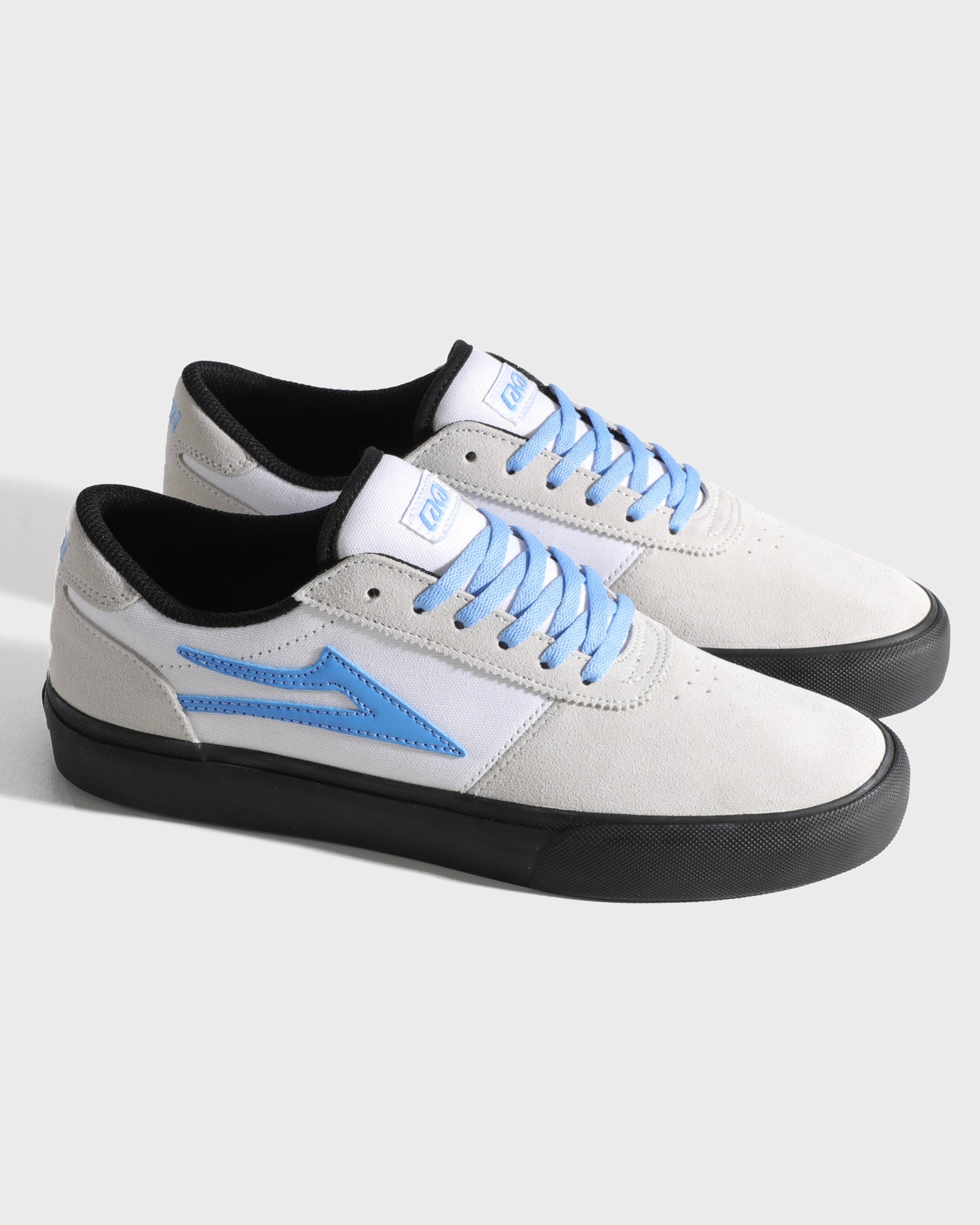 lakai-manchester-skate-schuhe-white-black-sky image 2