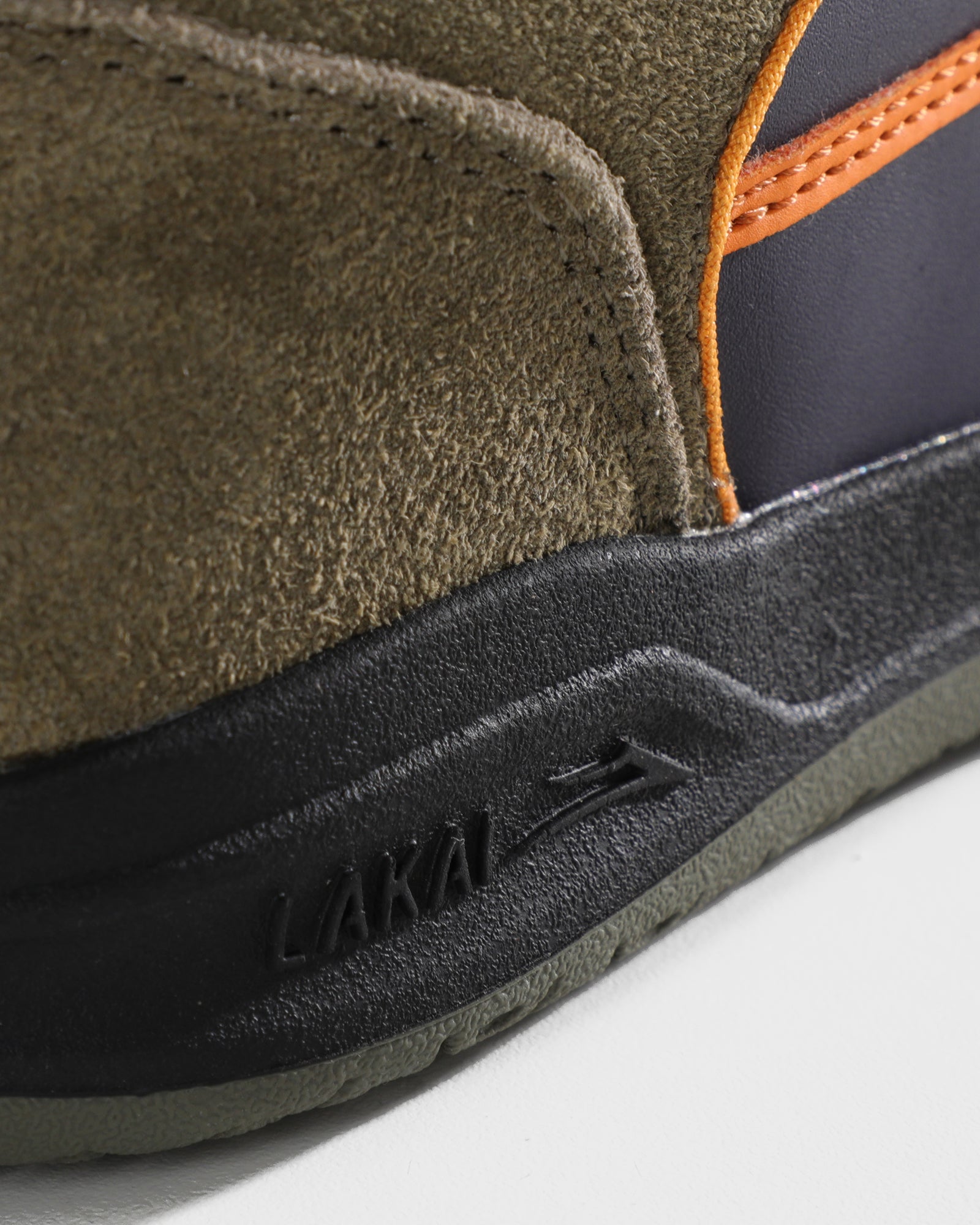 lakai-telford-low-skate-schuh-ivy-graystone-orange image 4