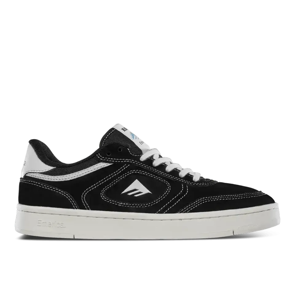 emerica-ksl-iii-skate-schuh-black-white-white-core-exclusive image 1