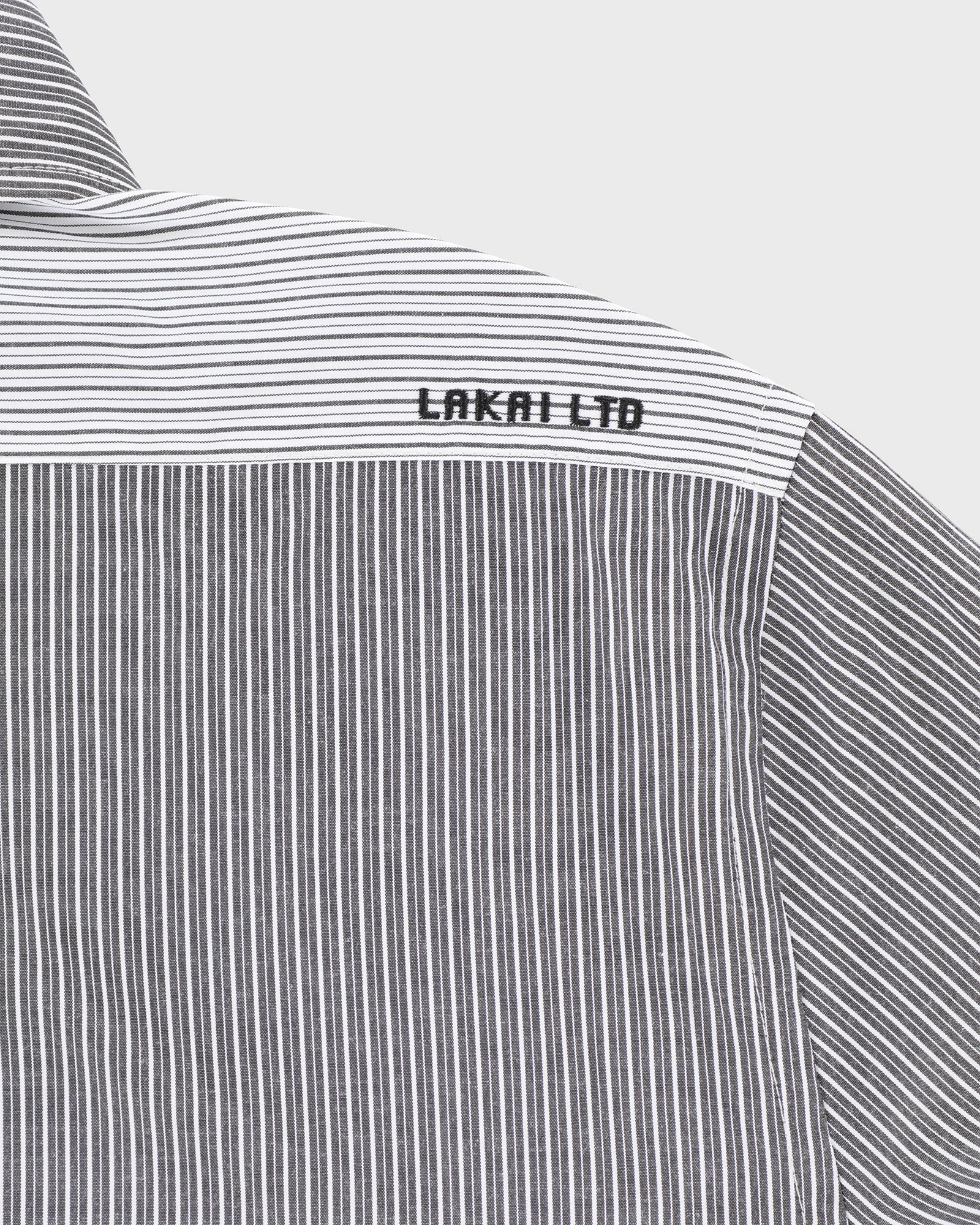 lakai-button-down-contrast-panel-langarmhemd image 7