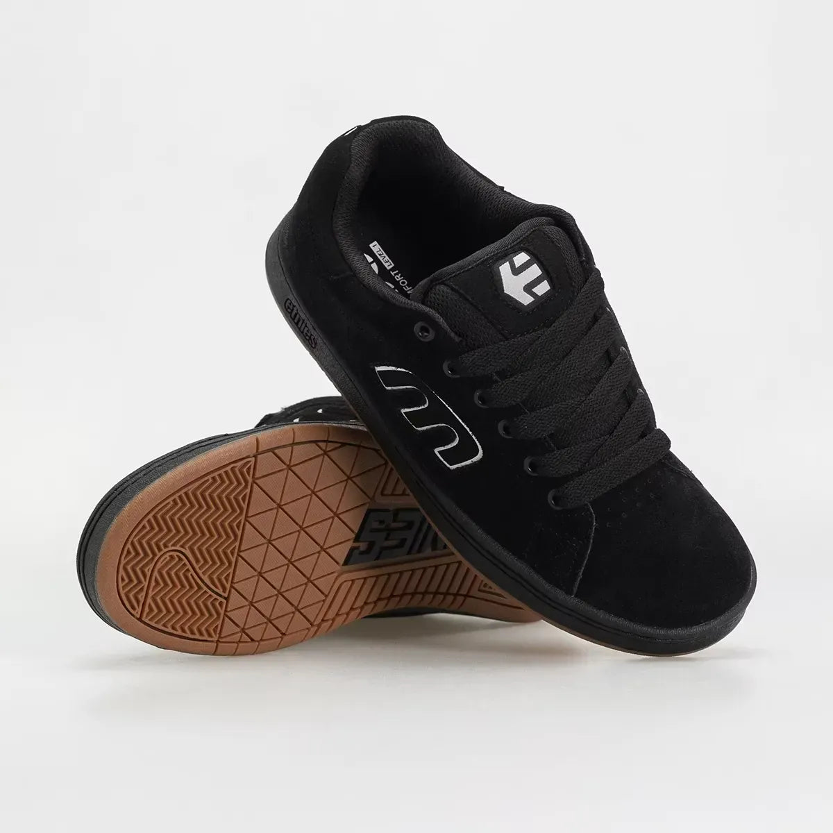 etnies-callicut-herren-skate-schuhe-schwarz-wei image 2