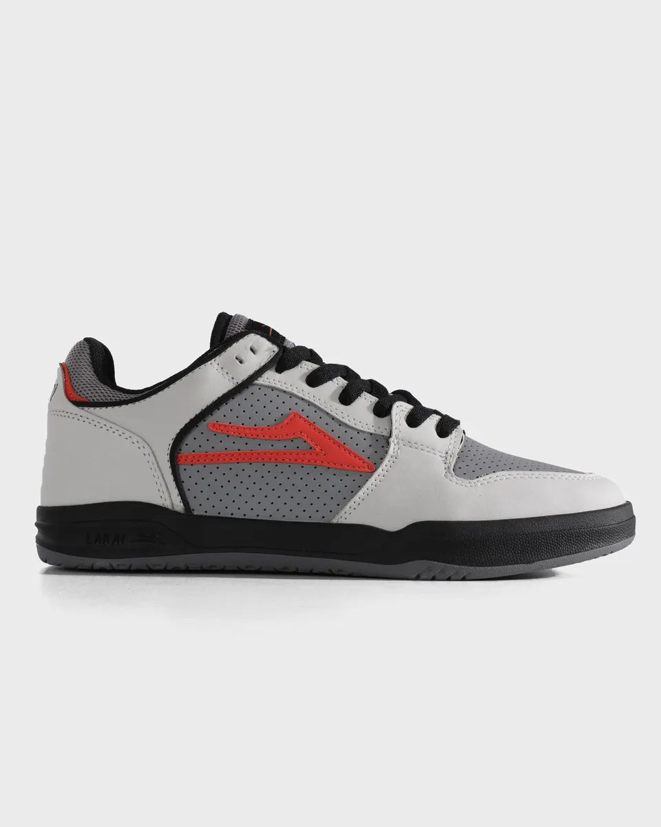 lakai-telford-low-skateschuh-white-dove-coral image 1