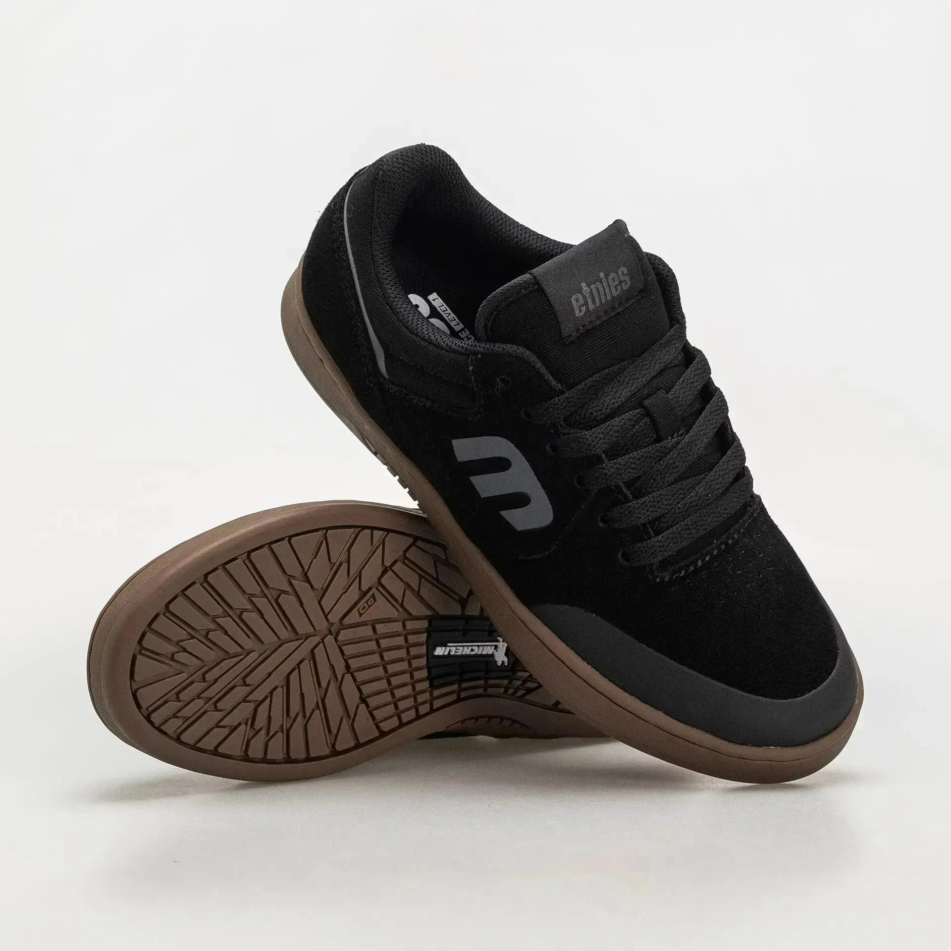 etnies-marana-michelin-skate-schuh-black-charcoal-gum image 7