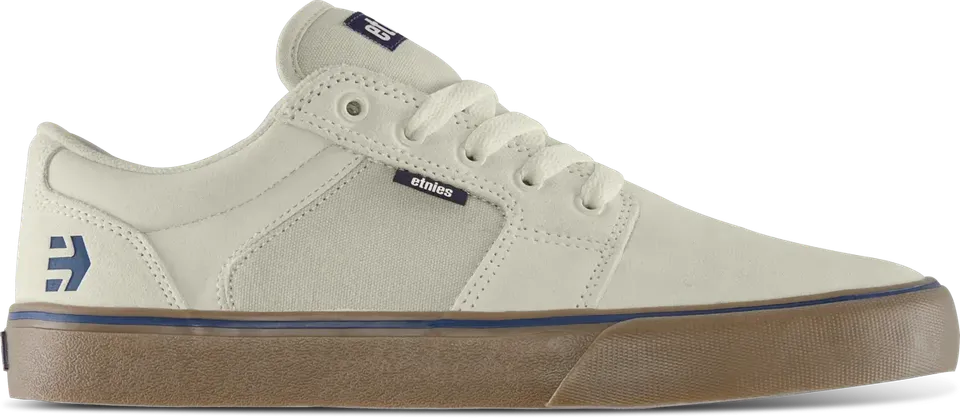 etnies-barge-ls-skate-schuhe-low-top-suede-canvas image 1