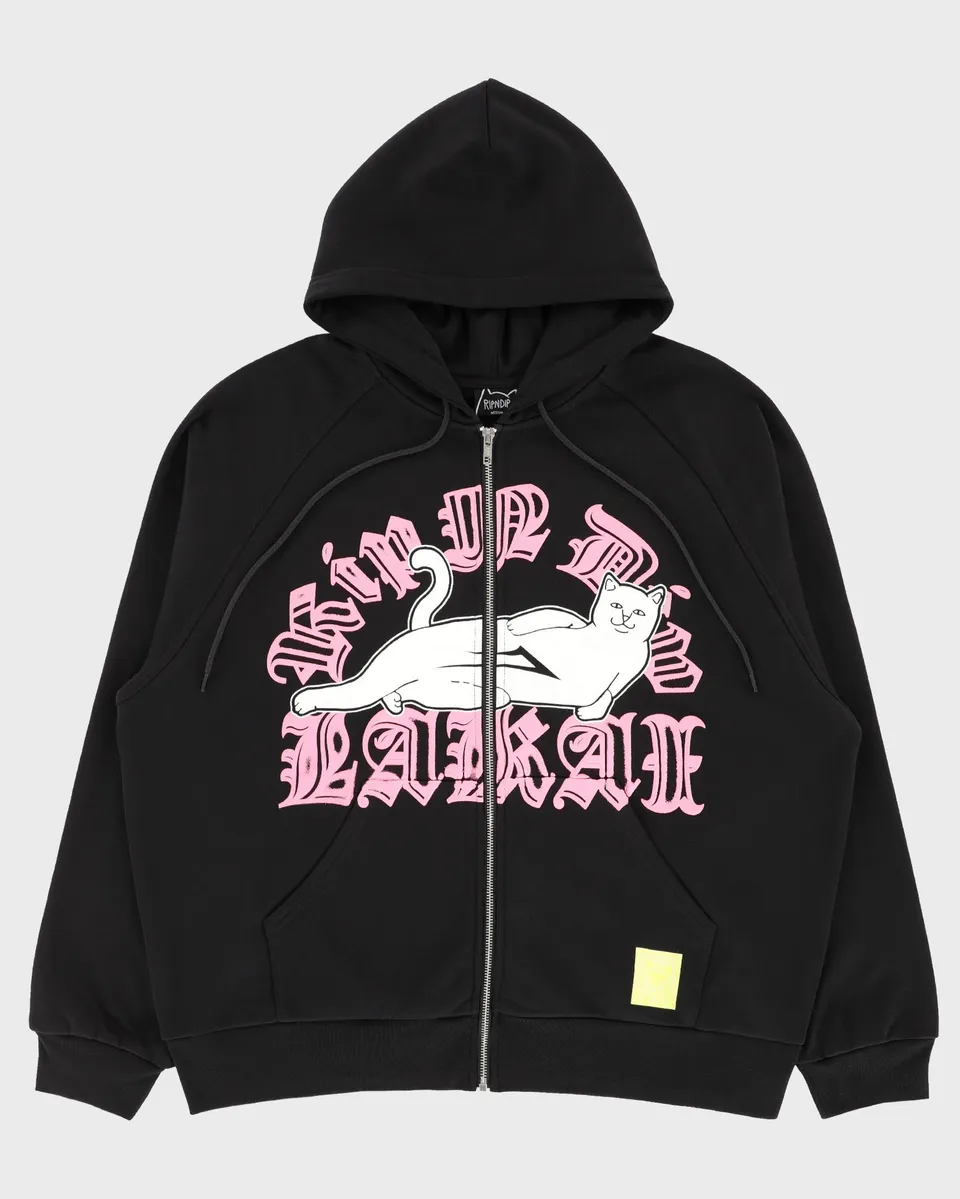 lakai-x-ripndip-rei-verschluss-hoodie-schwarz image 1