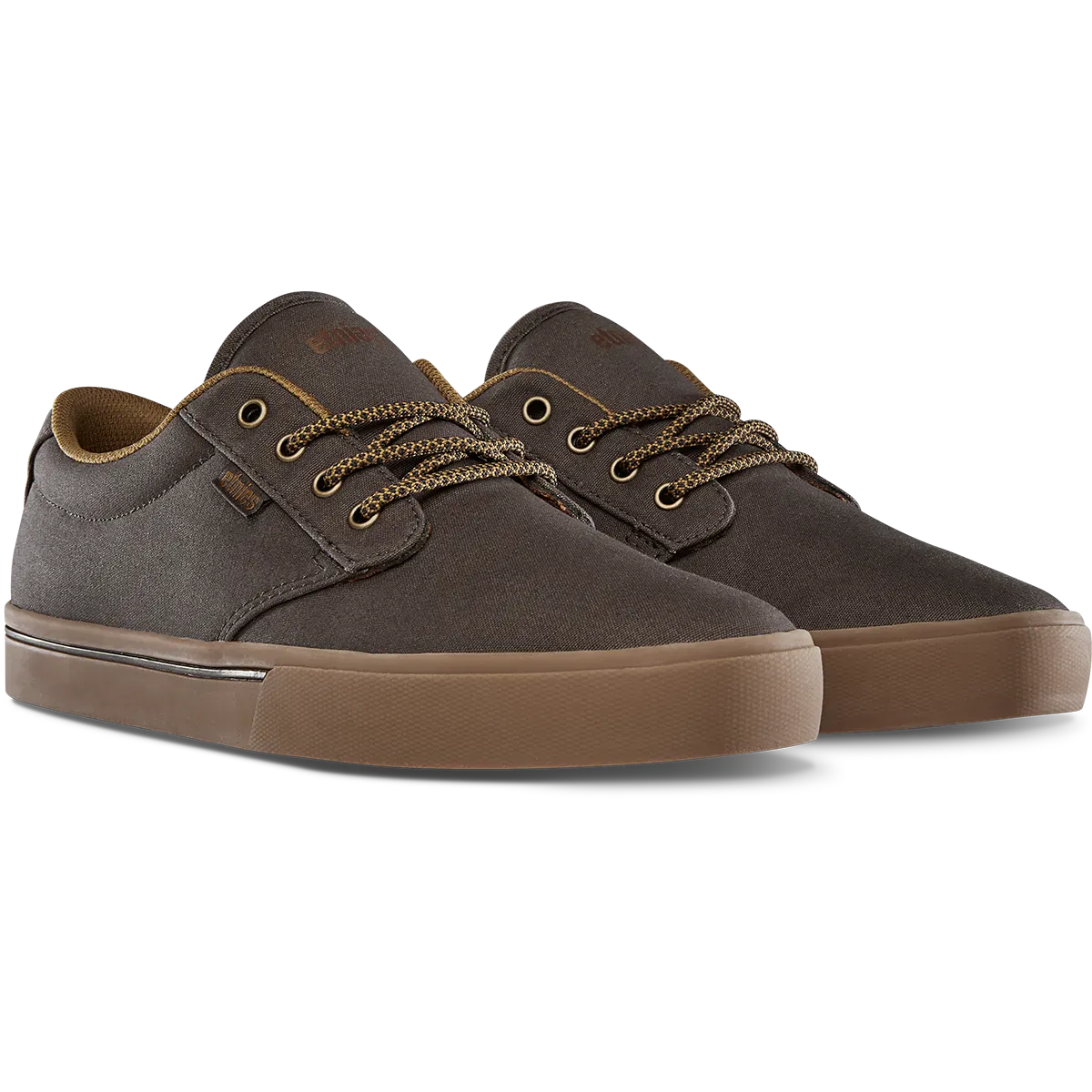 etnies-jameson-2-eco-skate-schuh-braun-beige-gum-hanf image 5