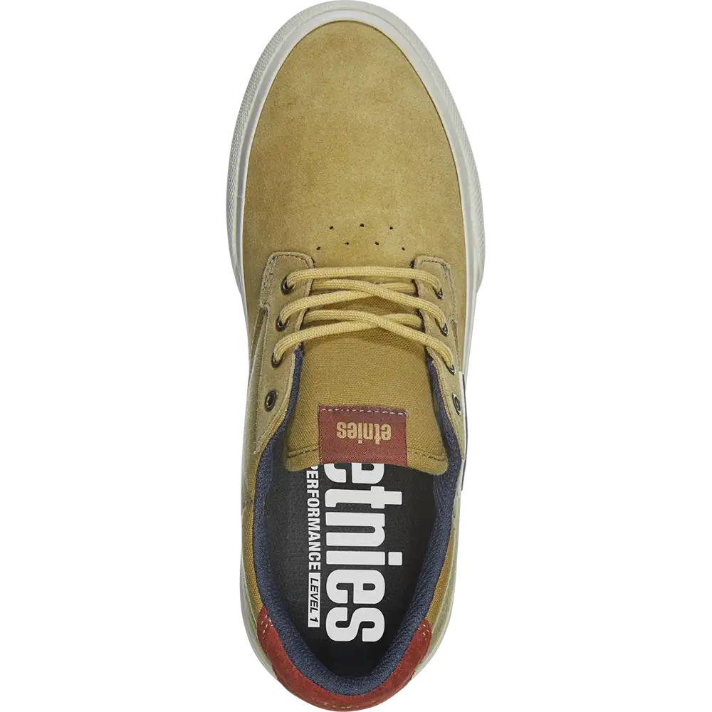etnies-barge-plus-skate-schuh-suede-canvas image 2