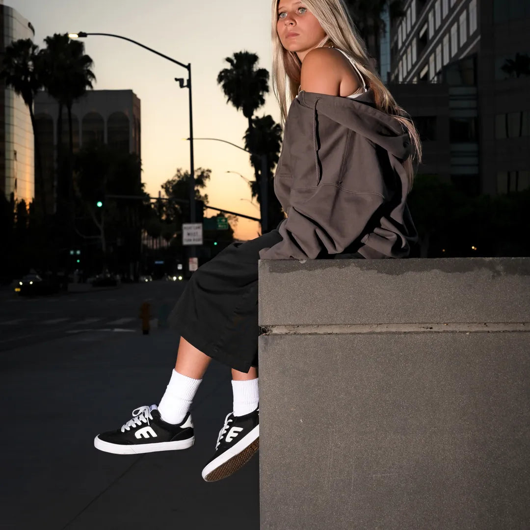 etnies-locut-vulc-black-white-skate-schuh image 3