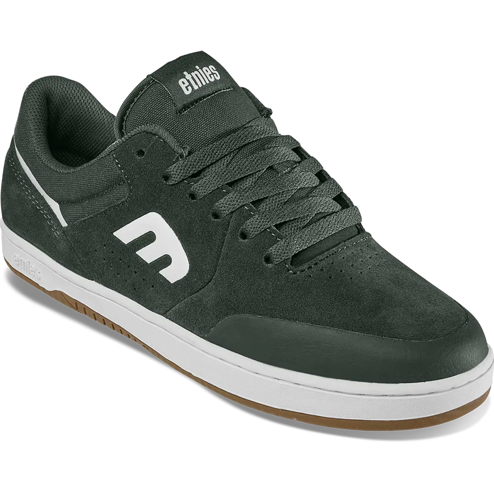 etnies-marana-og-skate-schuh-green-white-gum-suede-synthetic image 4