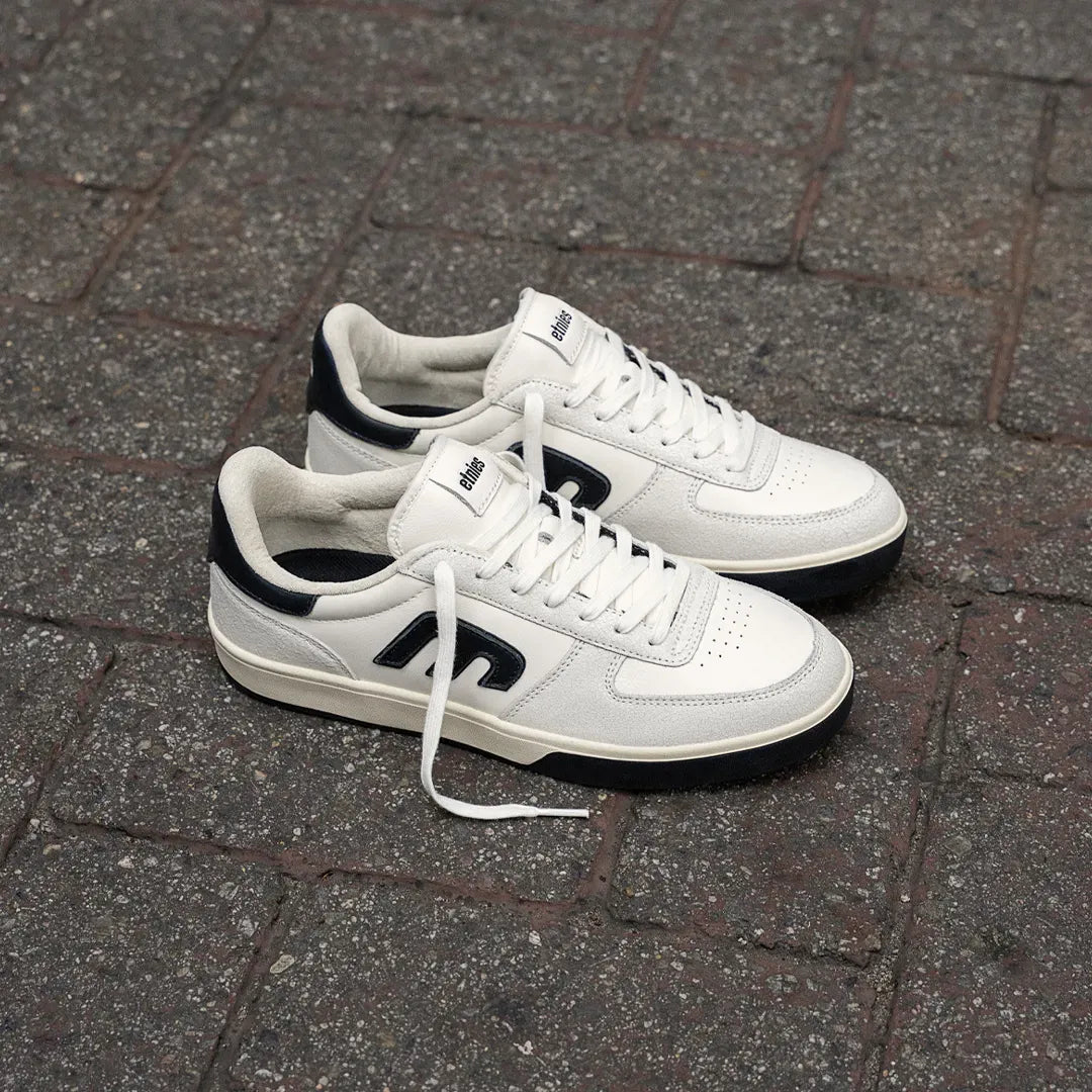 etnies-emerson-marshmallow-skate-schuh-cracked-leather image 5